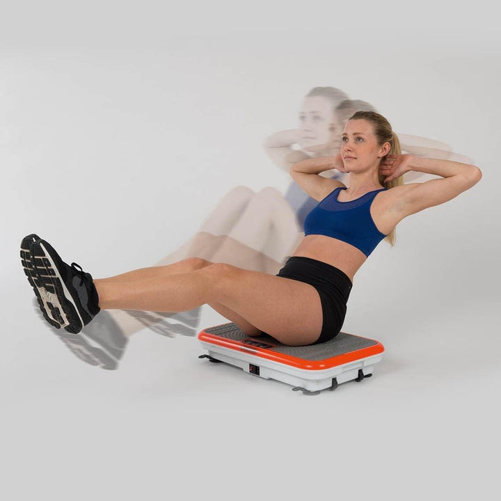 Vibro Shaper – Fitness Vibrationsplatte unterstützt bei Muskelaufbau und Fettverbrennung – Vibration