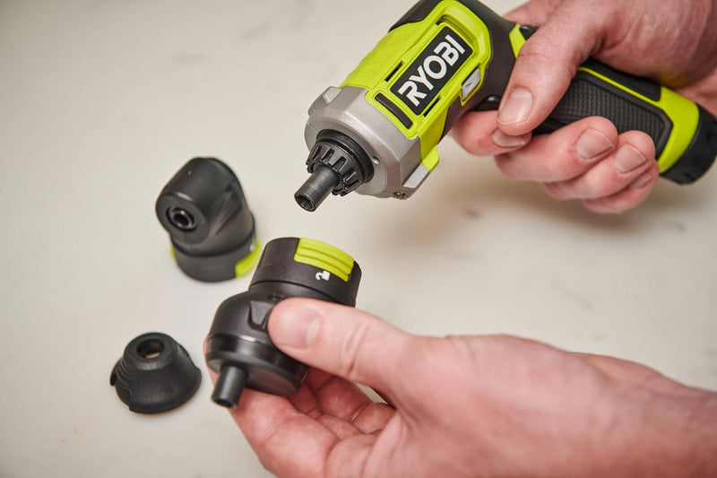 RYOBI 4 V USB-LITHIUM ERGO Akku-Schrauber RSD4-120TA2, inkl. 1 x 4 V 2,0 Ah Akku, USB-C Ladekabel un