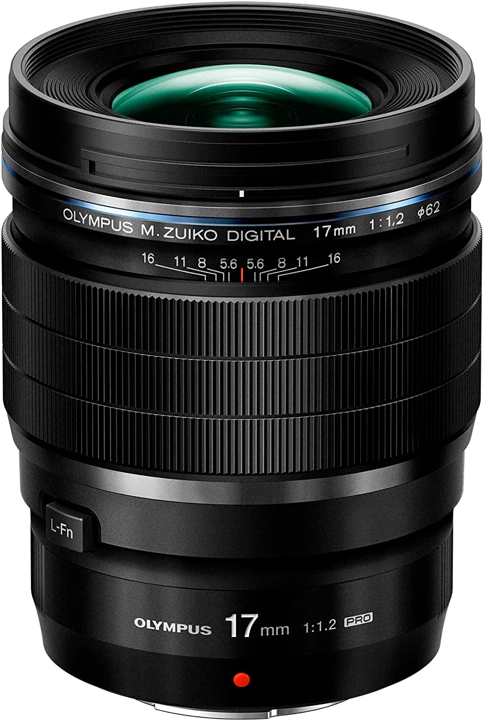 Olympus M.Zuiko Digital ED 17mm F1.2 PRO Objektiv, lichtstarke Festbrennweite, geeignet für alle MFT