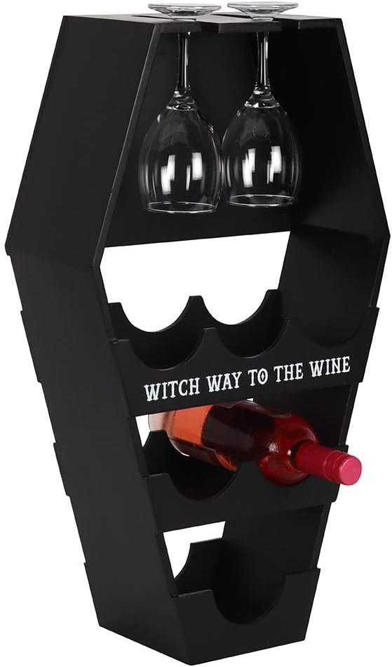 Something Different (Wein) flaschenhalter Coffin Schwarz