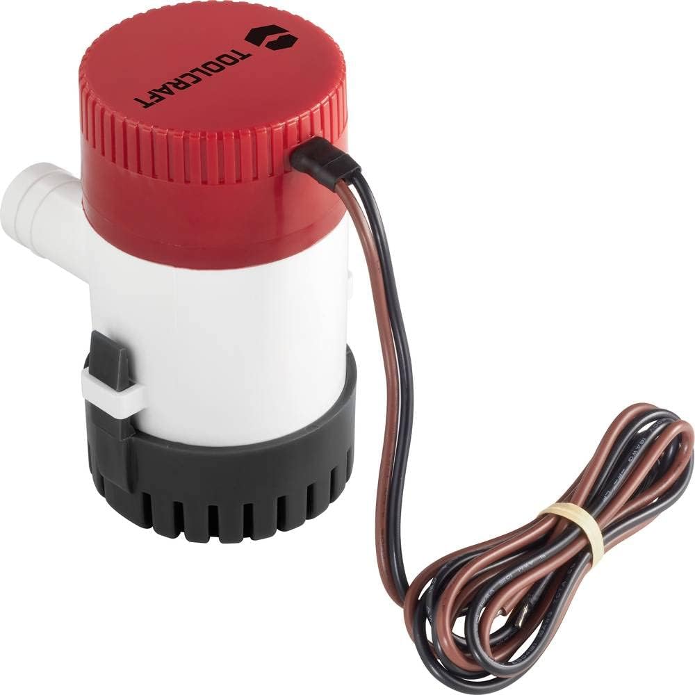 TOOLCRAFT TO-7159137 Niedervolt-Tauchpumpe 2839 l/h 12 V/DC