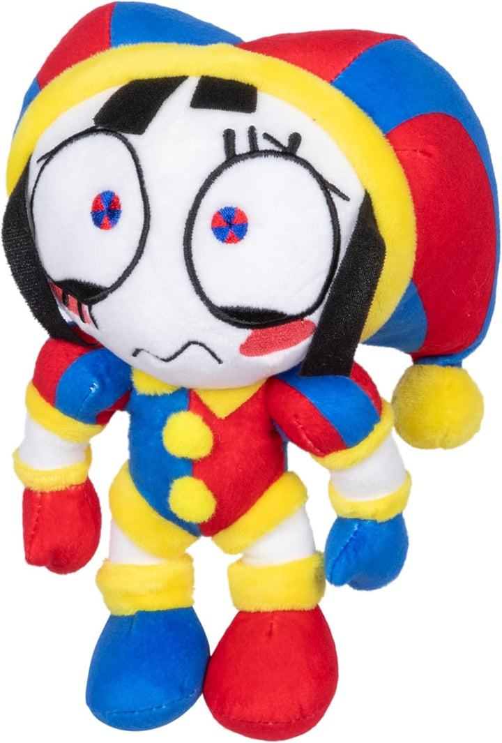 Amazing Digital Circus Deluxe Pomni Plüschfigur, 20,3 cm grosse Figur aus hochwertigen Materialien u