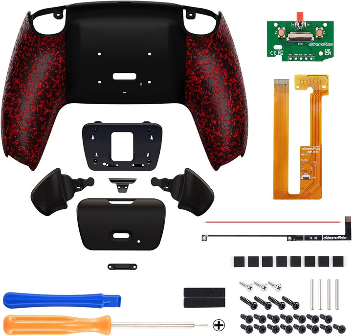 eXtremeRate Programmierbares Rise Remap Kit für ps5 Controller BDM-030/040, Remap Platine & Rückseit
