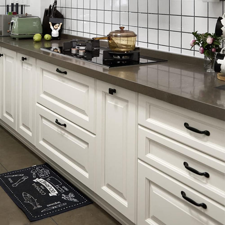 Qrity 20 Stück Lochabstand - 96mm Solide Material Aluminiumlegierung Möbel Griffen Kabinett Griffe M