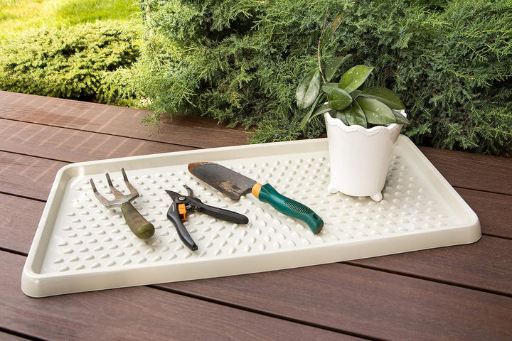 BranQ - Home essential BranQ Schuhablage aus Kunststoff, Hellgrau, 2-pcs, 5901098048507 Hellgrau 2-p