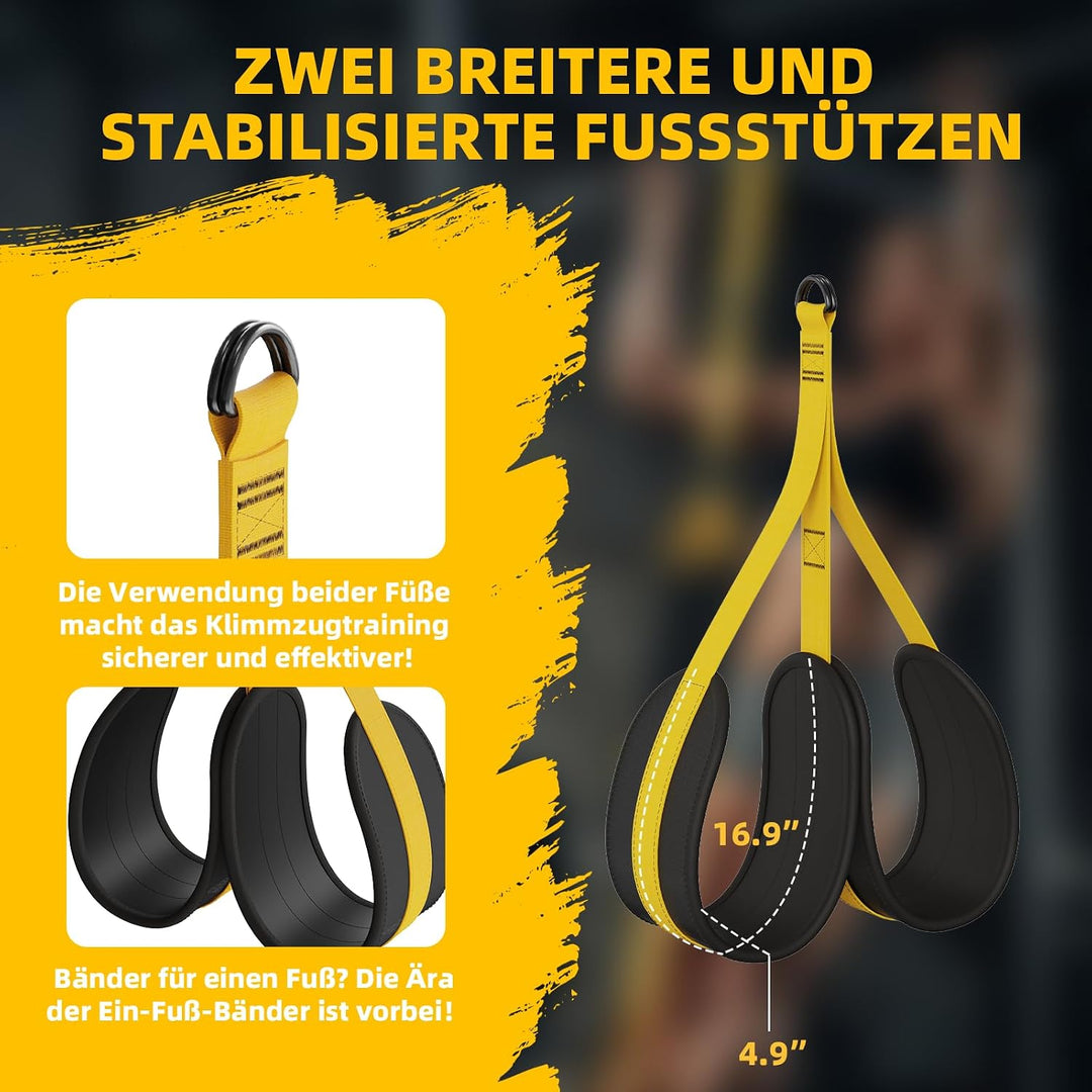 Klimmzughilfebänder, Verstellbarer Widerstand, Krafttraining