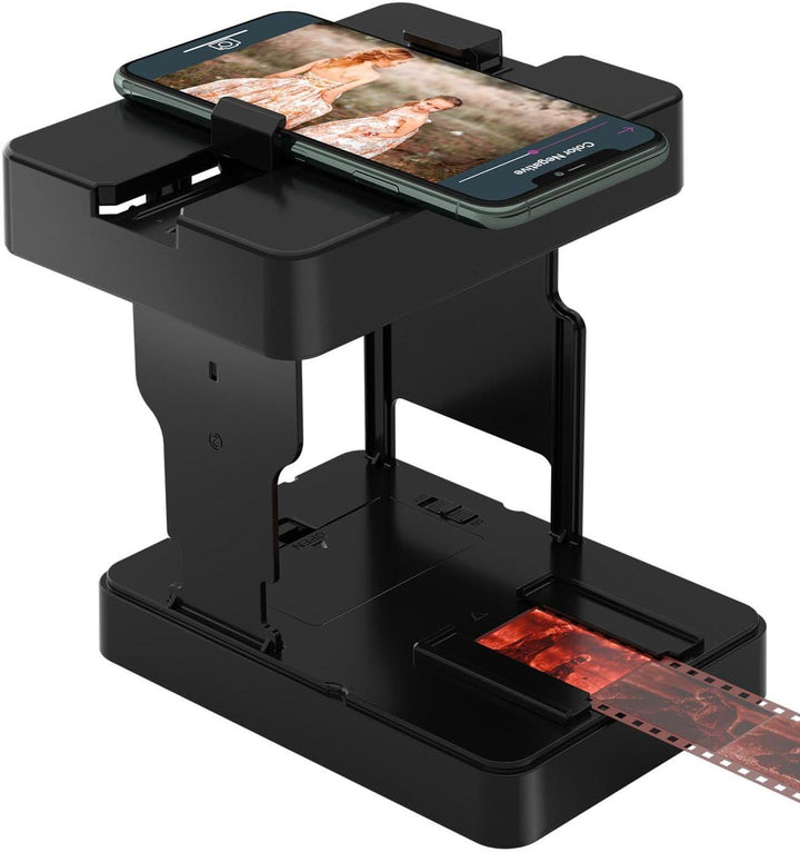 Mobile Film Scanner 35mm, Positiv- und Negativ-Diascanner, Dias und Negative zu Hause mit dem eigene