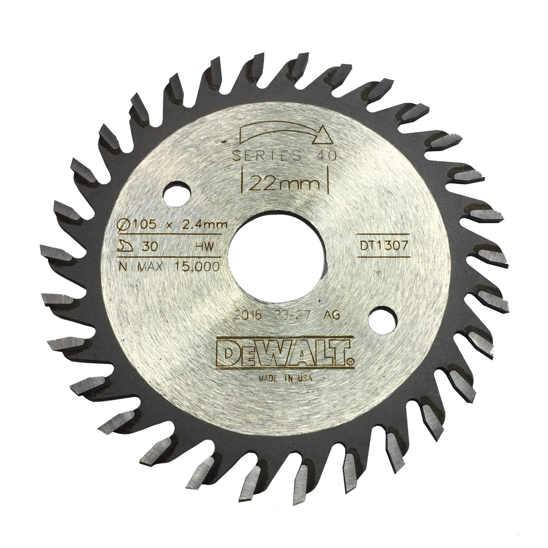 Dewalt DT1307QZ Extreme Biscuit Fugenklinge 102 22 30T