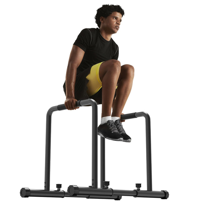 Dripex Verstellbare Dip Barren – 500 kg Dip-Station, tragbar und funktional dip stange, Fitness-Bar