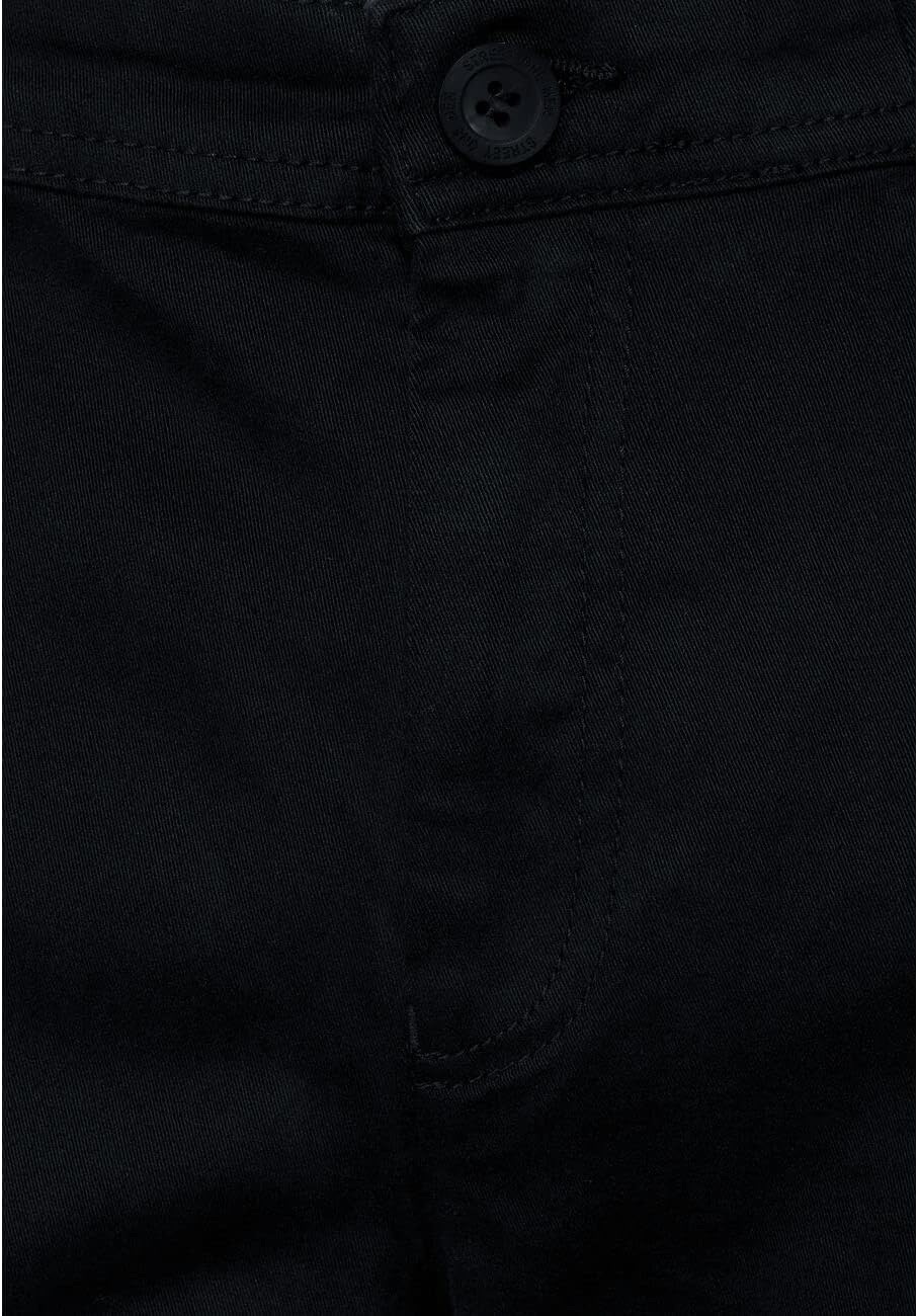 Street One MEN Herren D375837 Chinohose, Black, W38/L34