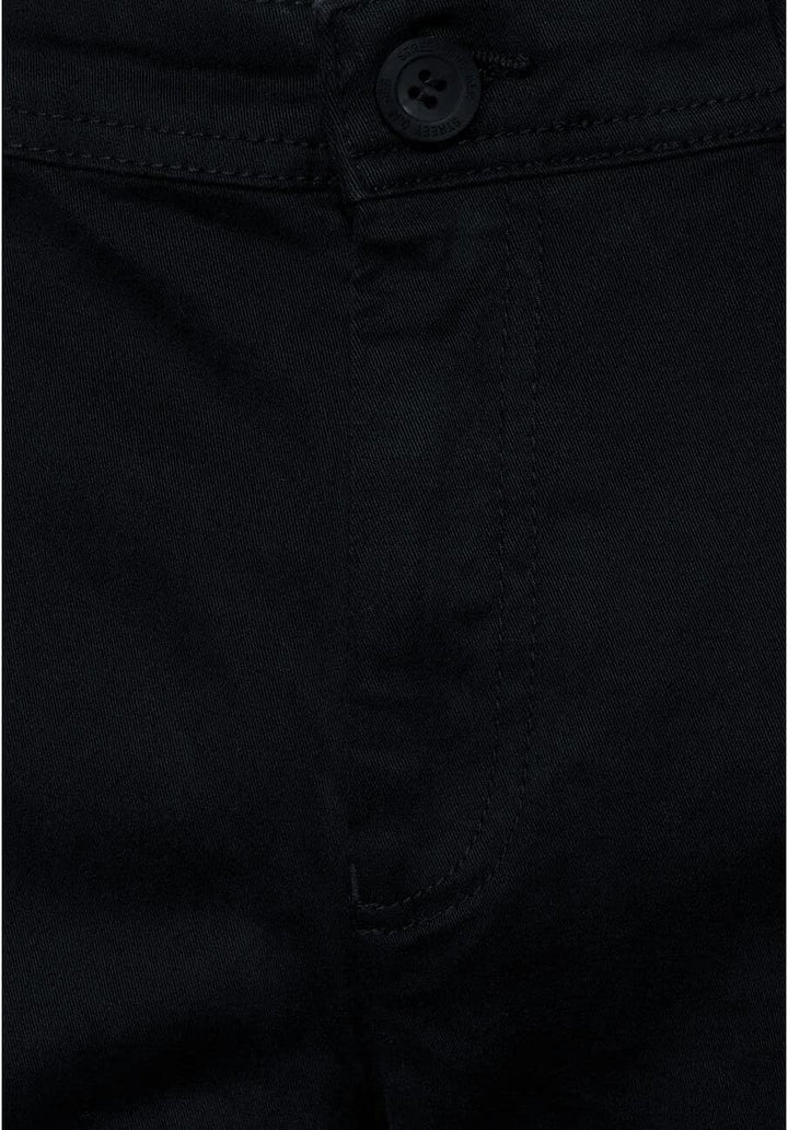 Street One MEN Herren D375837 Chinohose, Black, W38/L34