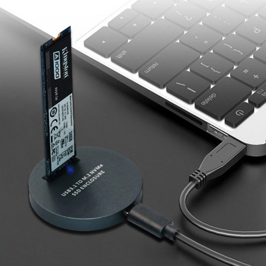 Chenyang CY Type C USB 3.1 USB C zu M.3 NVME M-Schlüssel NGFF SSD Externer PCBA Konveteradapter Vert