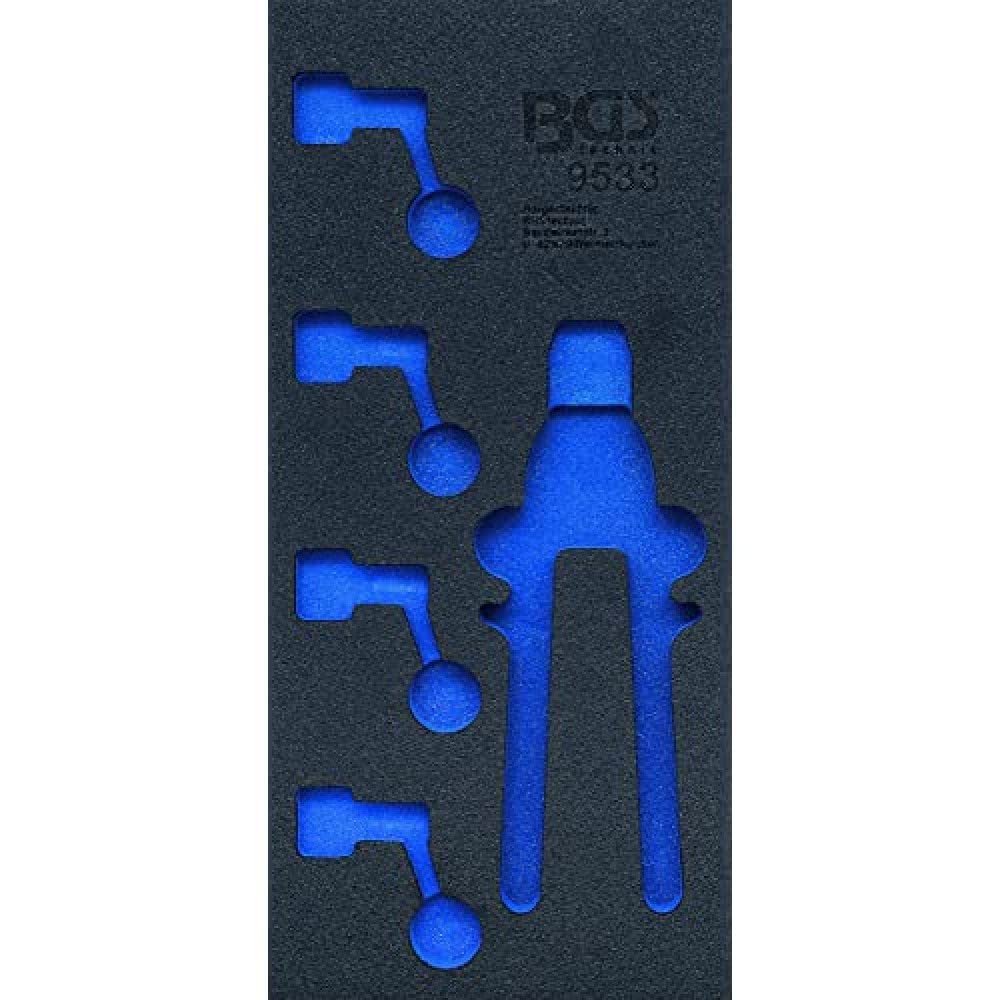 BGS 9533-2 | Werkstattwageneinlage 1/3 | leer | für Art. 9533 Leereinlage, Leereinlage