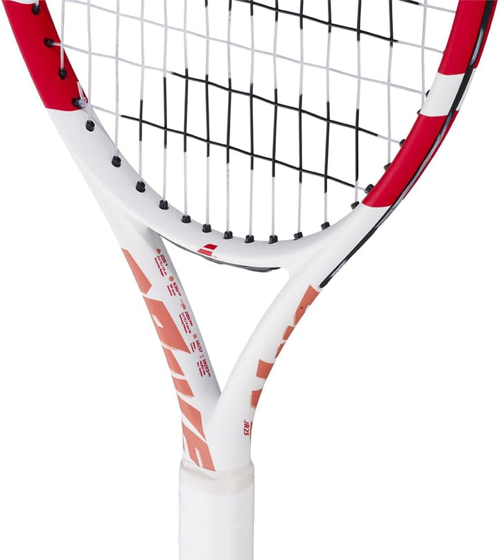 Babolat, Tennisschläger Modell Drive Junior, Einheitsgrösse, Blau/Rot, Leicht, Griff für kleine Händ