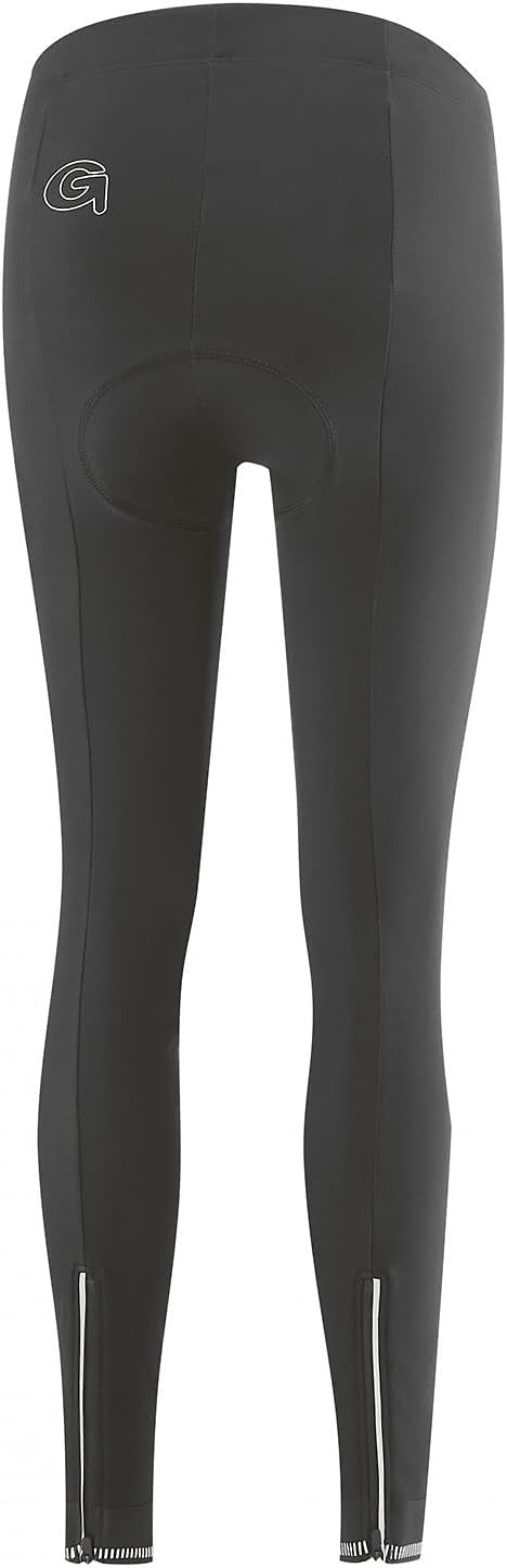 Gonso Damen Radhose (lang) Sitivo Tight W, 44 Lang Schwarz / Fire