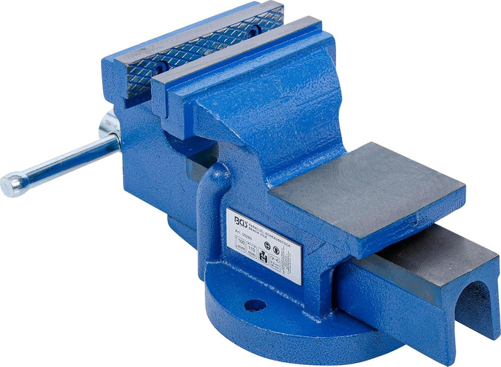 BGS 59260 | Parallel-Schraubstock | 100 mm Spannbacken | Werkbankschraubstock, 100 mm