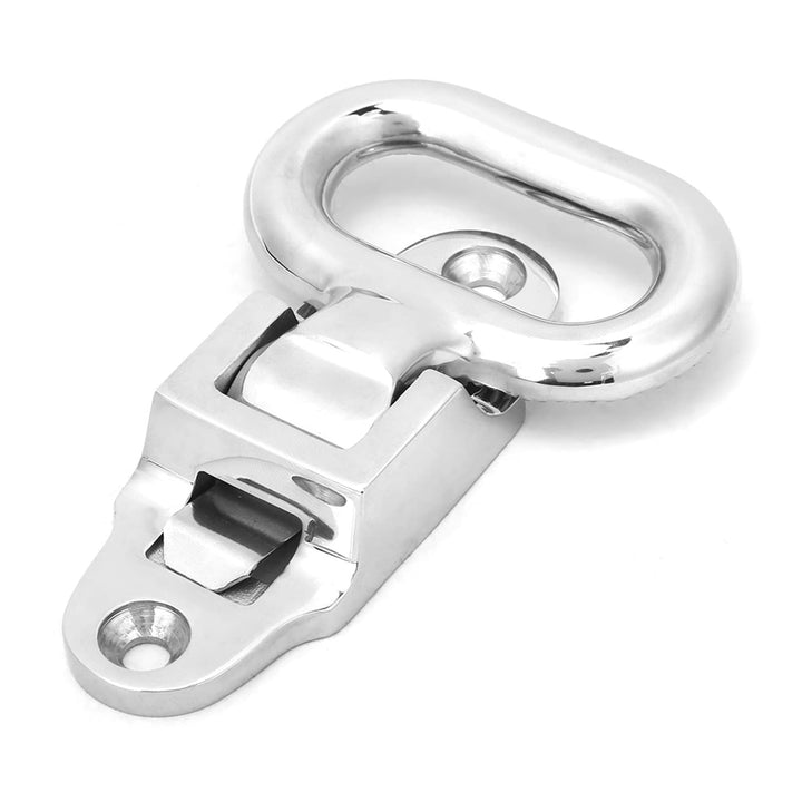 Jenngaoo Maststufe Klappstufe, Edelstahl Klapptritt Maststufe Mini Bootsspiegelstufe mit rutschfeste