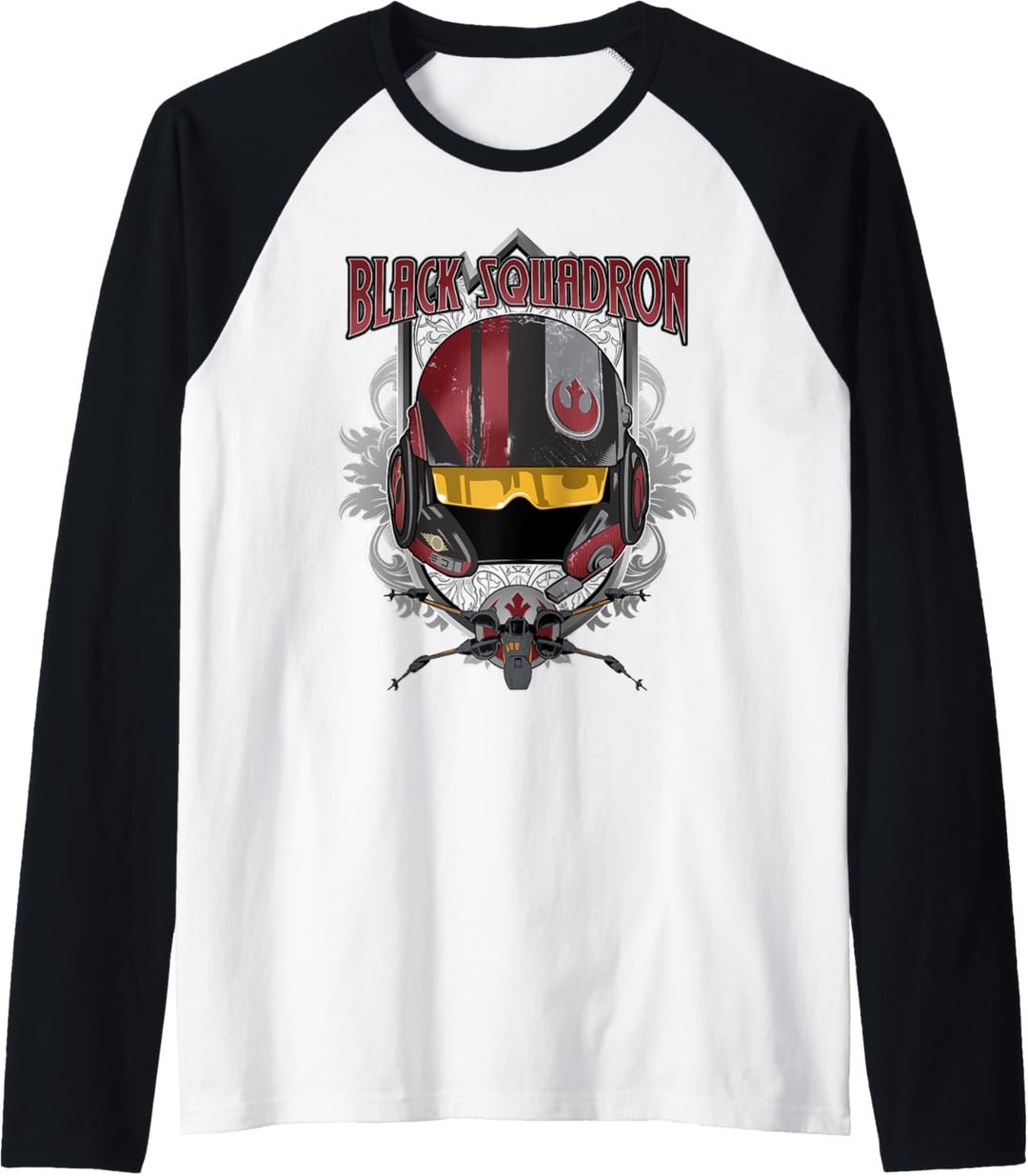 Star Wars Black Squadron Helmet And X-Wing Raglan