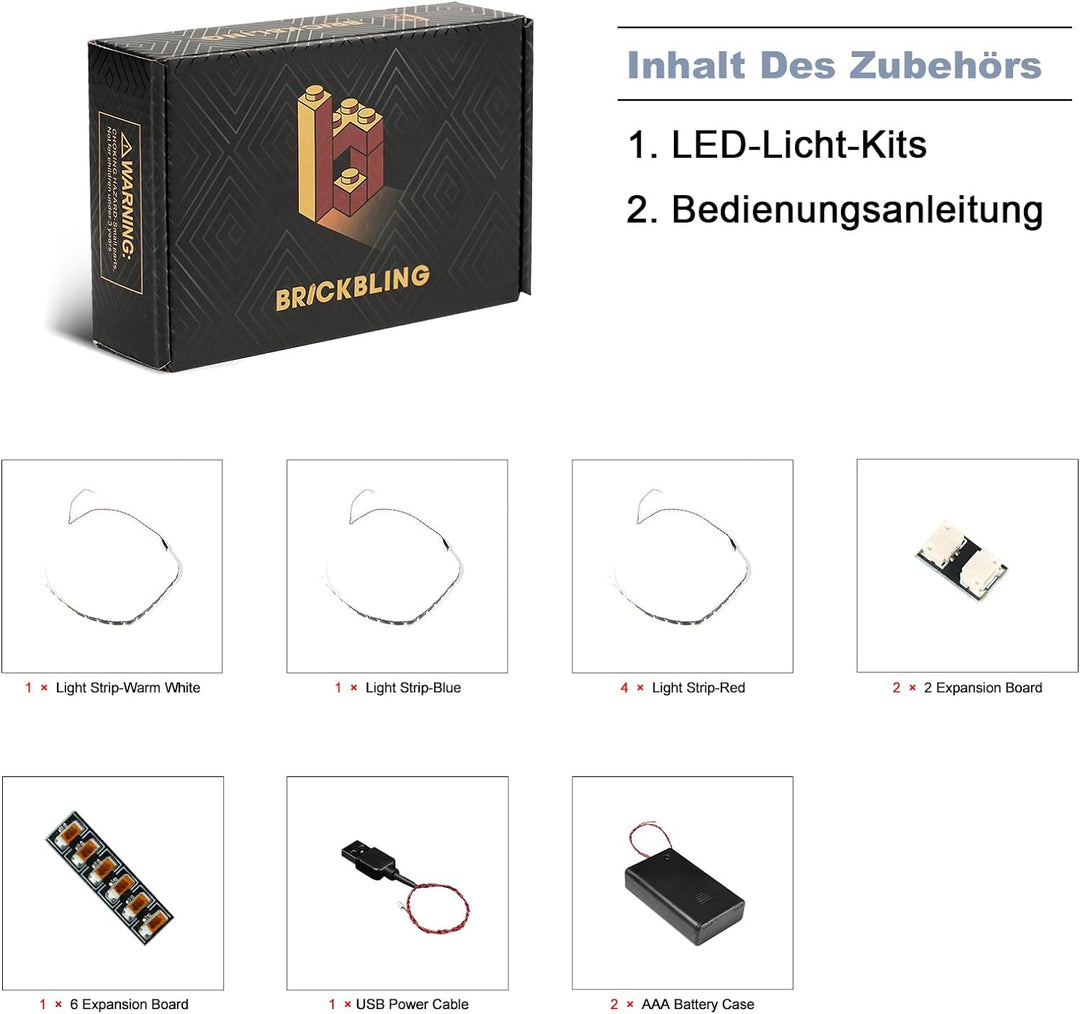 Led Licht Set für Lego 42179 Planet Earth and Moon in Orbit Building Set (Kein Lego), Dekorationsbel