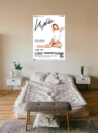 Kylie Minogue - Fever, Frankfurt 2002 » Konzertplakat/Premium Poster | Live Konzert Veranstaltung |