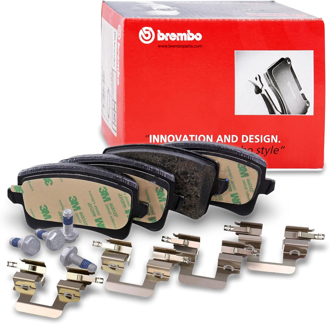 Brembo P 85 099 Bremsbelagsatz, Scheibenbremse - (4-teilig)
