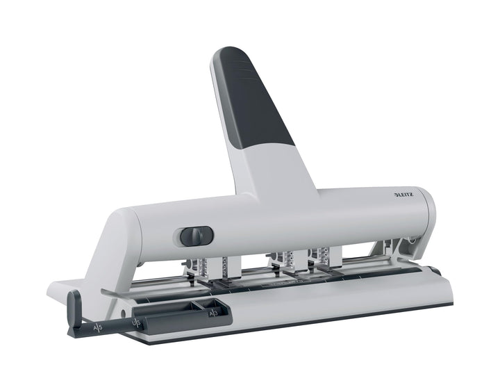 Leitz AKTO Variabler Mehrfachlocher aus Metall, Für 30 Blatt, Für bis zu 6 Löcher, Für einfaches Ein