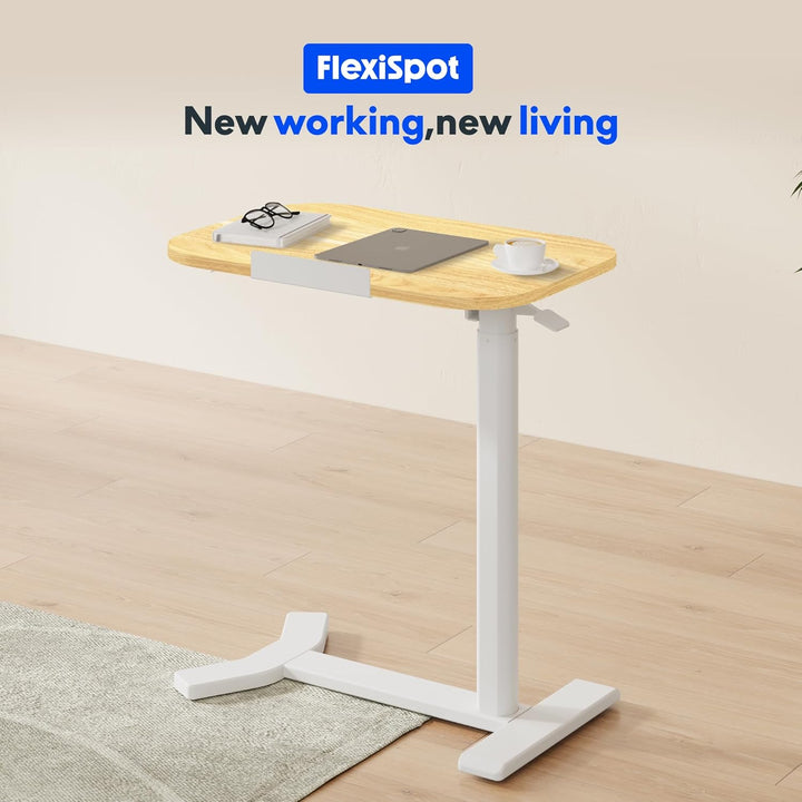 FLEXISPOT Beistelltisch H5 - Flexibler Laptoptisch und Betttisch mit neigbarer Tischplatte, höhenver