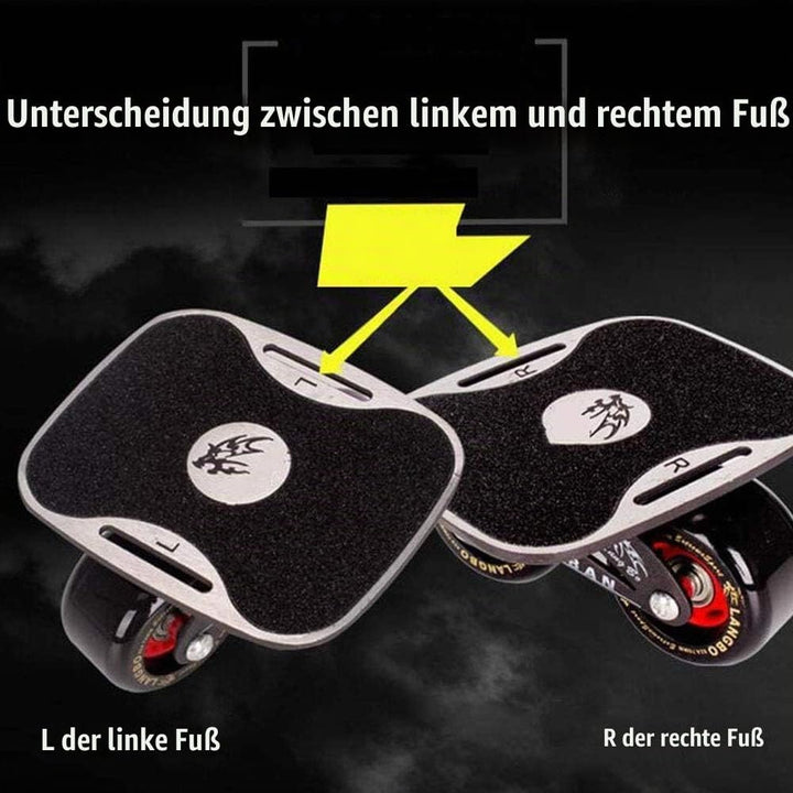 Sumeber Drift Skates Split Skateboard Tragbares Rollschuhdeck Drift High Rebound Skate Outdoor Slidi