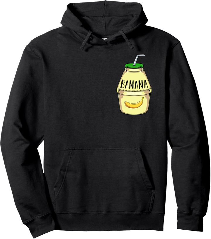Bananen Milchshake Milch Getränk Saranghae Musik Gayo Kpop Pullover Hoodie