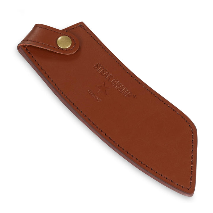 Steak Champ Leder Holster für BBQ Pro Kochmesser: Messertasche aus hochwertigem Leder, zum Befestige