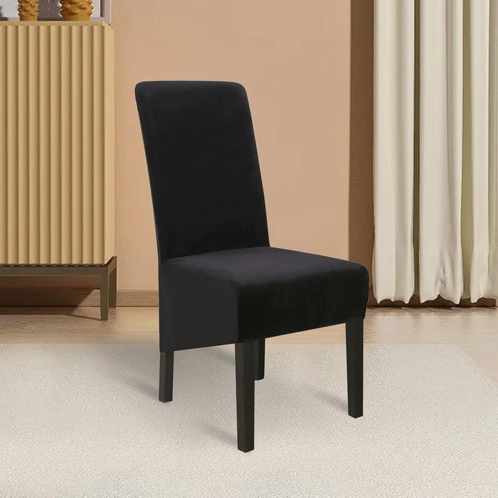 Lydevo Stuhlhussen XL 4er Set Stretch Stuhlhussen Schwingstühle XL für Esszimmerstühle Spandex Unive