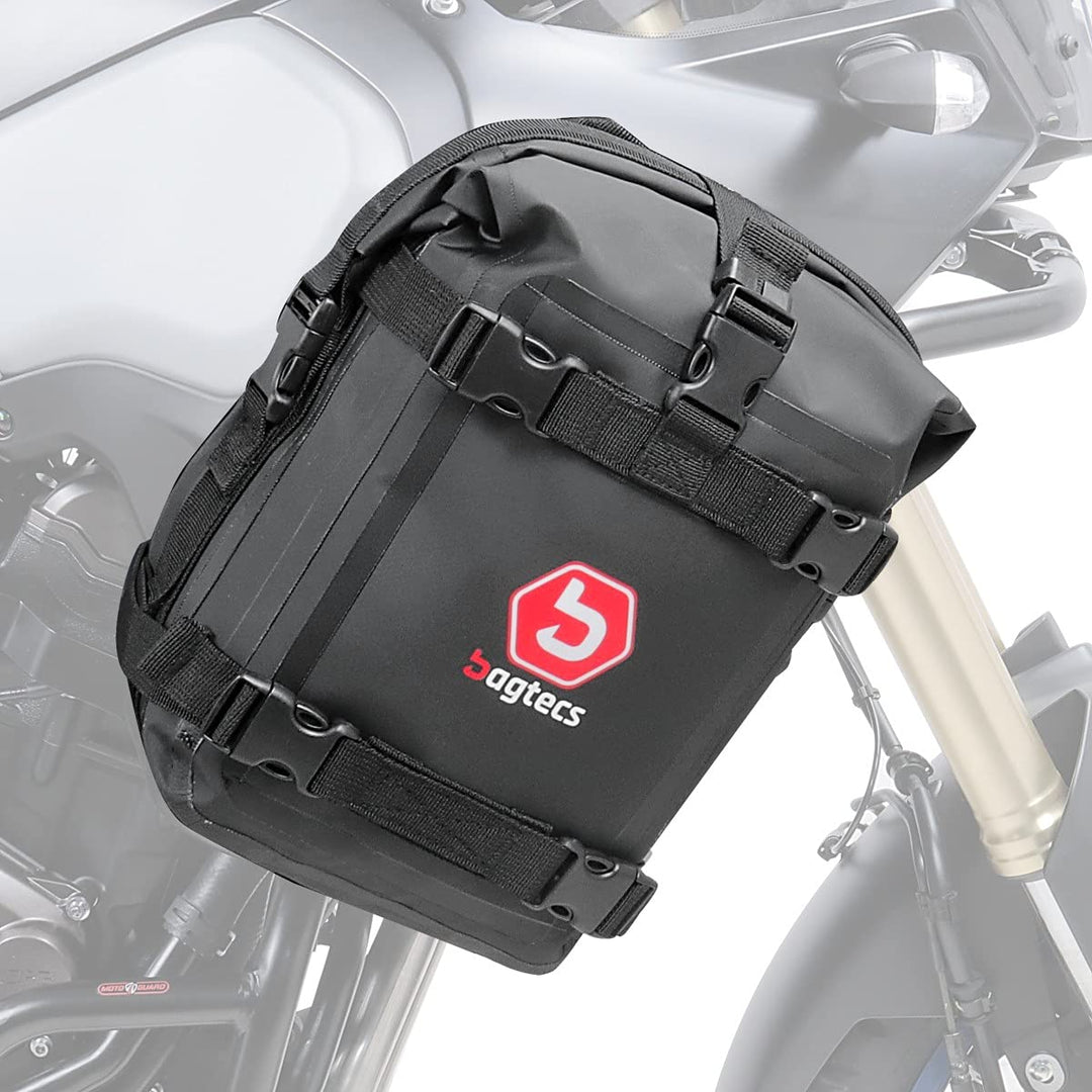 Bagtecs Motorrad Sturzbügeltasche für Schutzbügel K4 wasserdicht 10 Liter, 10 L