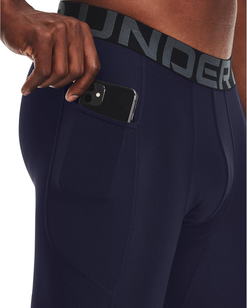 Under Armour Herren UA HG Armour Leggings, lange Sportleggings; atmungsaktive enganliegende Laufhose