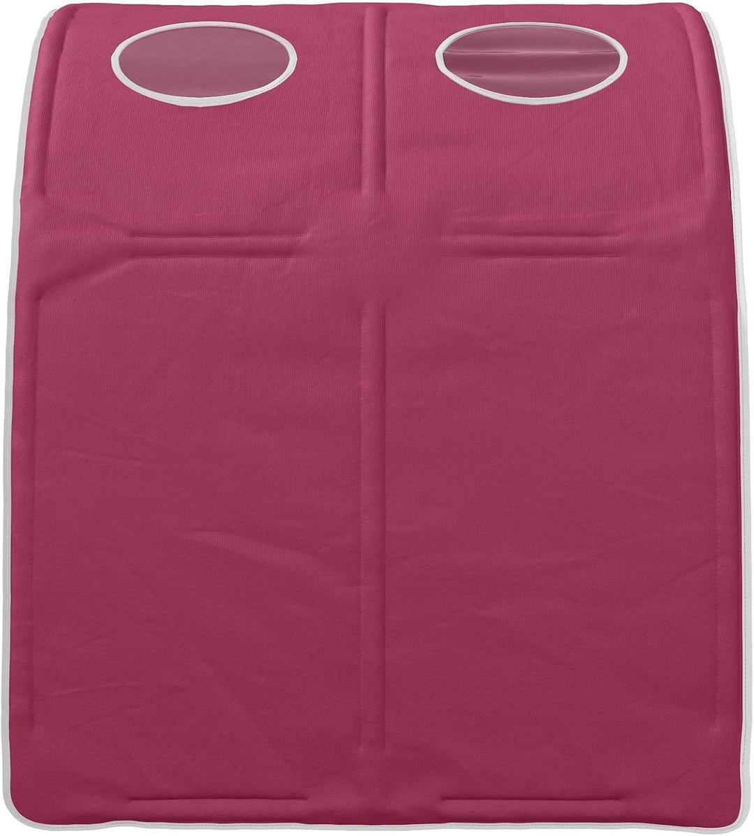 Bettunnel 2er Set Rot aus Polyester für Kingsize Betten, 211 x 67,5 x 2 cm, für Schlafzimmer, Innenb