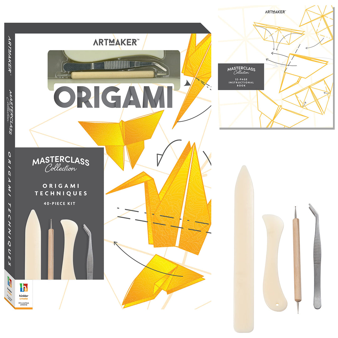Hinkler Art Maker Masterclass Collection: Origami-Techniken-Set – Anfänger bis Fortgeschrittene – ja