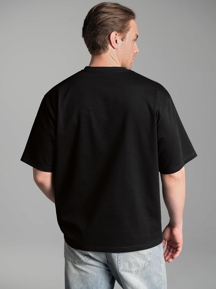 Trigema Herren T-Shirt XXL Schwarz, XXL Schwarz