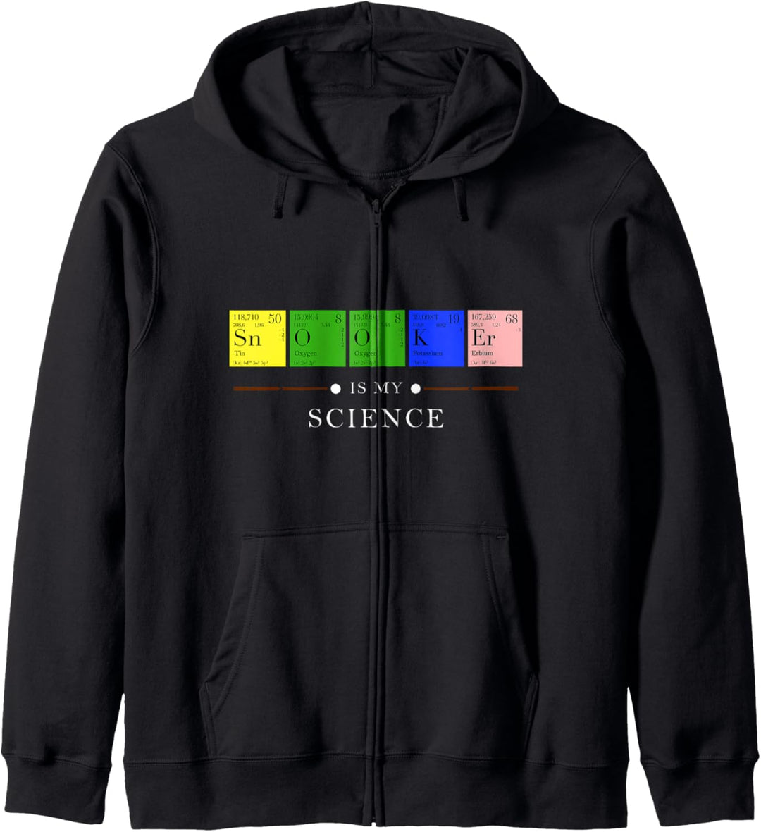 Snooker Is My Science Periodensystem Snookerspieler Kapuzenjacke