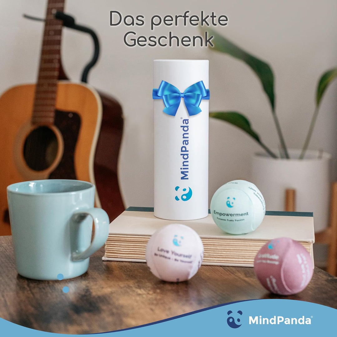 MindPanda Geist & Körper Gel-Stressball für Erwachsene – Handtherapie Anti Stress Bälle Quetschbälle