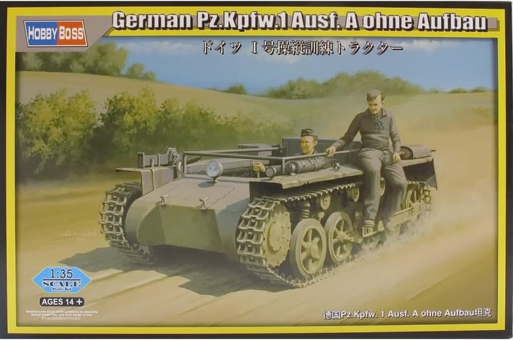 Hobby Boss Panzerkampfwagen Kpfw 1 Ausführung A, ohne Aufbau HY80144 Mehrfarbig