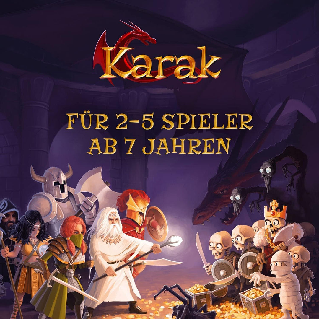 Kosmos 682286 Karak - Das Abenteuer beginnt, spannendes Kinderspiel ab 7 Jahre für 2-5 Personen, Fan