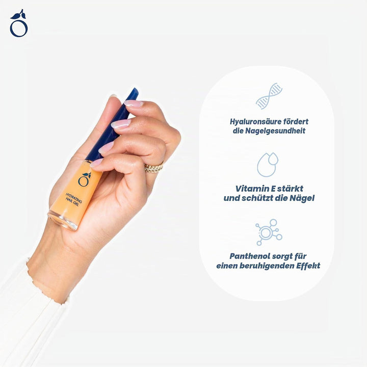 Herome Nagelgel (Hydrating Nail Gel) - Schützt Vor Dem Austrocknen Und Der Nagel - Pflegt den Nagel,