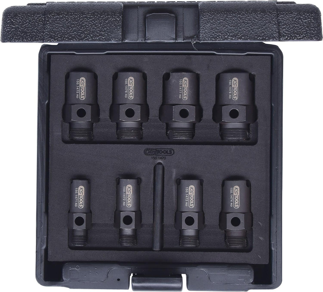 KS Tools 150.1470 Gewinde-Reparatur-Satz, 9-tlg.