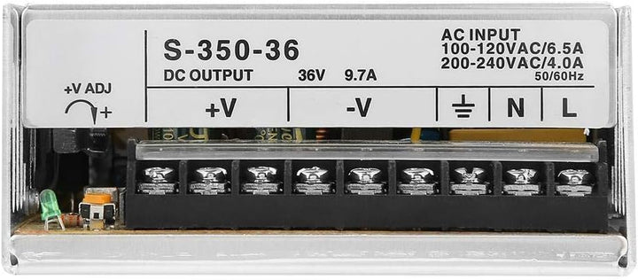 Vikye Netzteil, S-350-36 Schaltnetzteil 36V 350W Sicherheitsüberwachung Industrielles Wechselstromne