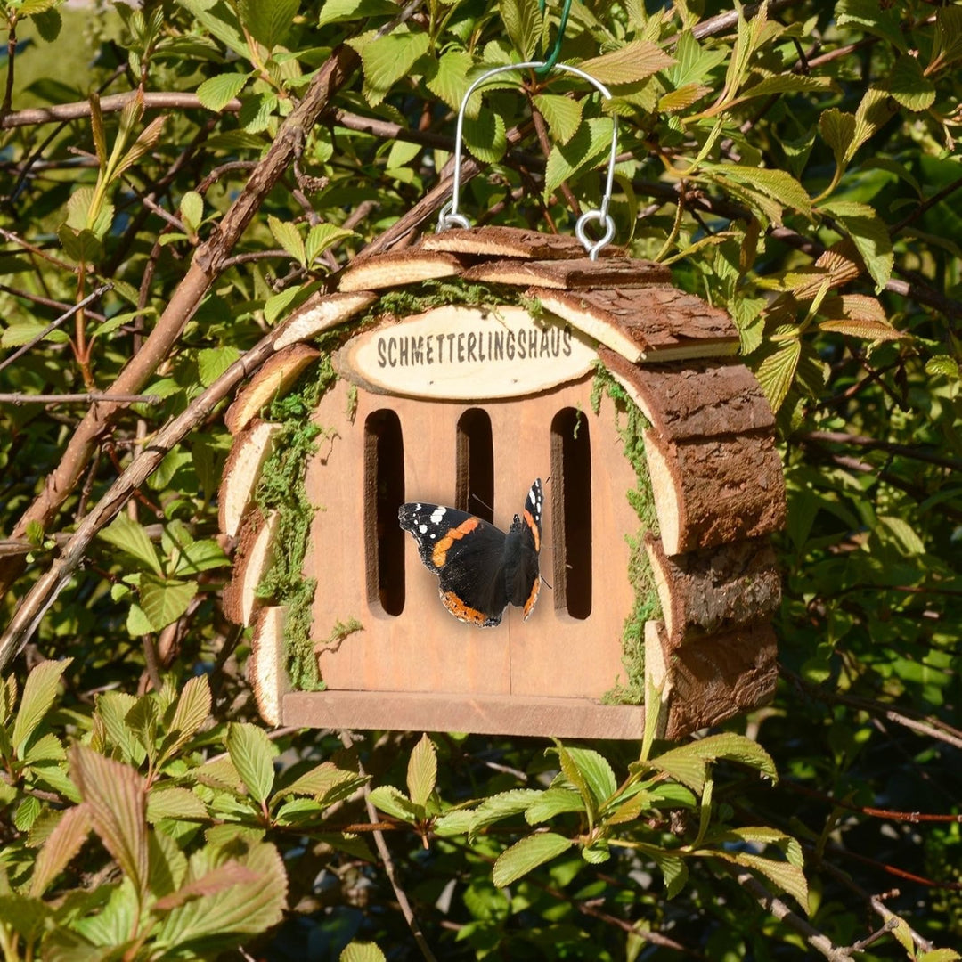 Gardigo Schmetterlingshaus zur Schmetterlingszucht und Gartendeko I Insektenhaus für Schmetterling z