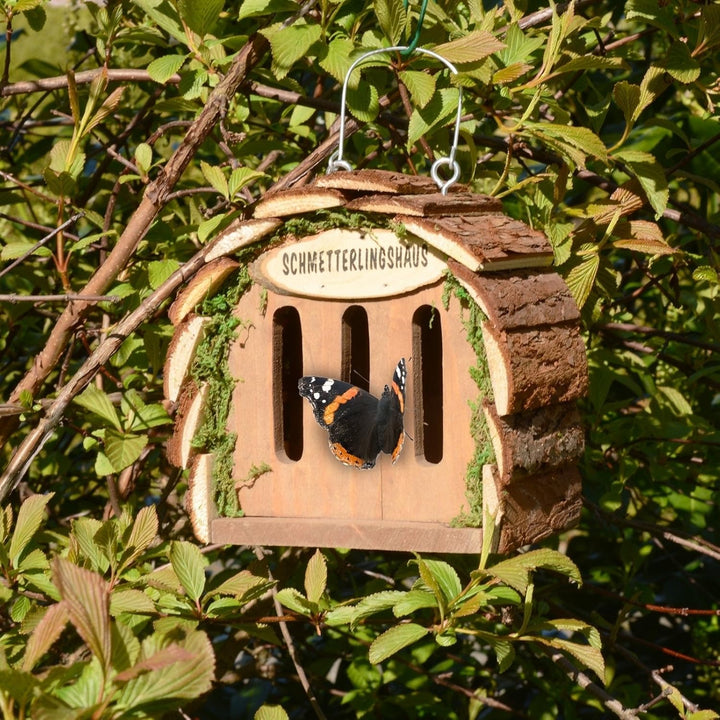 Gardigo Schmetterlingshaus zur Schmetterlingszucht und Gartendeko I Insektenhaus für Schmetterling z