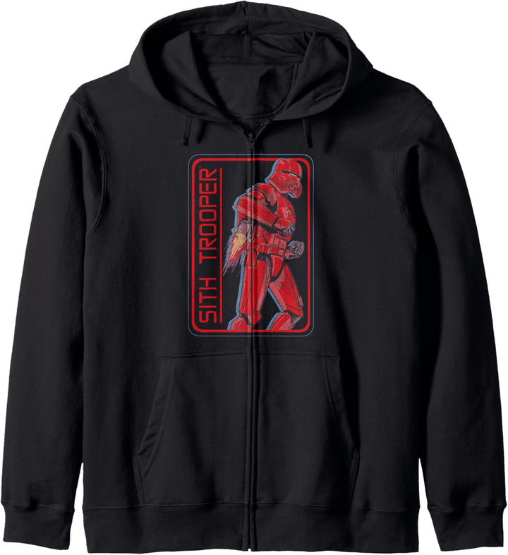 Star Wars Red Sith Trooper Portrait Poster Kapuzenjacke