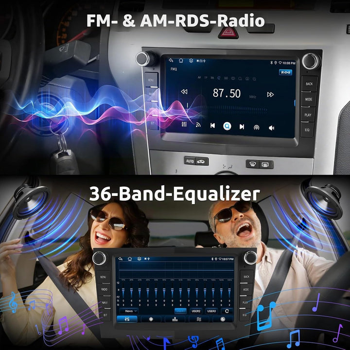 ESSGOO True 4+64G Wireless Autoradio mit Android Auto und CarPlay Für Vauxhall Opel Corsa C D Zafira