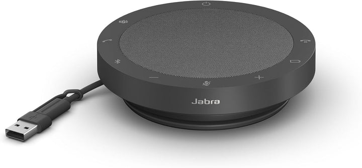 Jabra Speak2 55 Bluetooth-Freisprechlösung, 4 Mikrofone mit Geräuschunterdrückung, 50 mm Breitband-L
