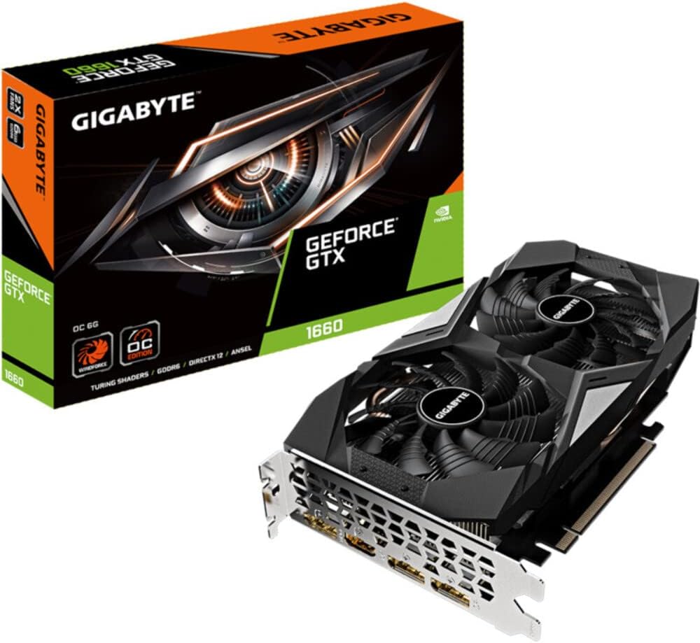 Gigabyte GeForce GTX1660 OC 6GD OC-6GD, OC-6GD