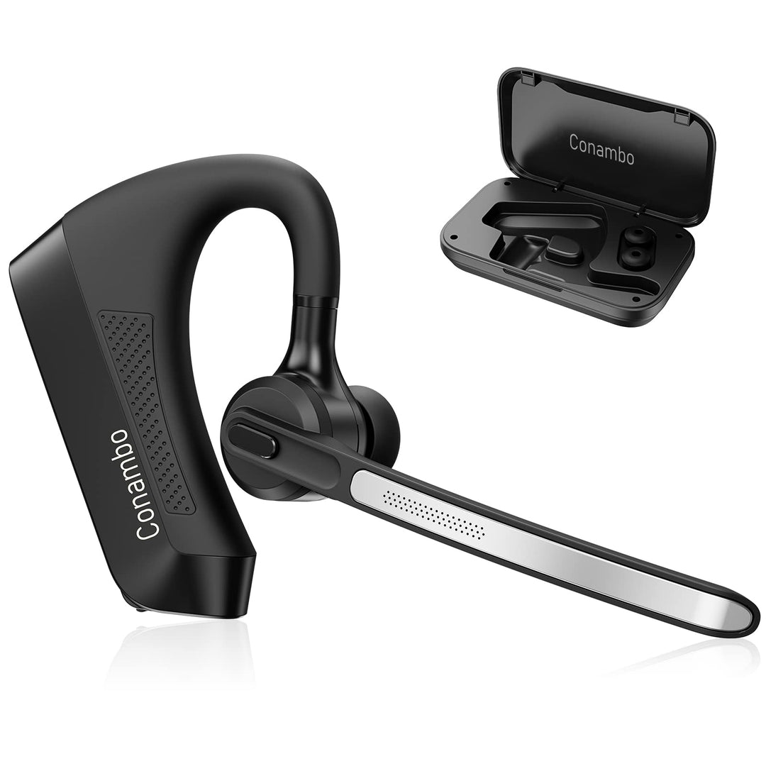 Conambo K21 Bluetooth Headset V5.1 with CVC 8.0 und ENC Rauschunterdrückung Technologie, mit Mikrofo